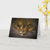 Jours lents, carte (Fleur jaune)