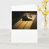 Jours lents, carte (Fleur jaune)