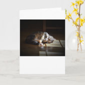 Jours lents, carte (Fleur jaune)