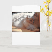 Jours lents, carte (Fleur jaune)