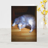 Jours lents, carte (Fleur jaune)