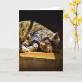 Jours lents, carte (Fleur jaune)