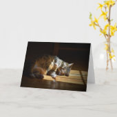 Jours lents, carte (Fleur jaune)