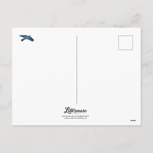 Jours nuageux / Carte postale (Dos)