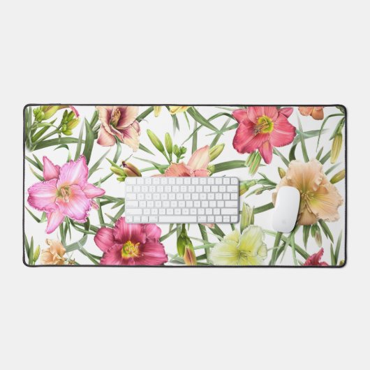 Jours partout dans le design d'art botanique moder (Clavier et souris)