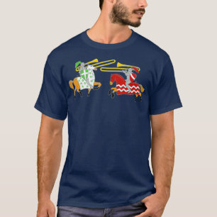 Jousting Funny Trombone voor trombonisten (2) T-shirt