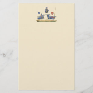 Jousting Knight - Medieval Theme Briefpapier