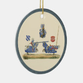 Jousting Knight - Medieval Theme Keramisch Ornament (Rechts)