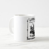 Jousting Knight Venir pour votre coeur Mug (Devant gauche)
