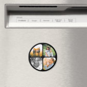 Jouw 4 Foto's Fridge Magnet Magneet (Insitu (Vaatwasser))
