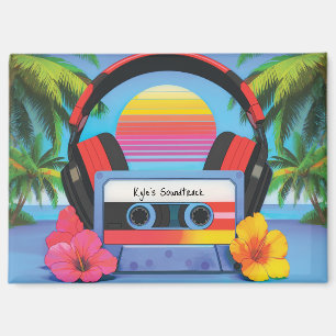 Jouw 90's Tropische Esthetische Soundtrack Magneet