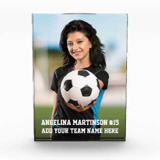 Jouw aangepaste voetbal of jouw sport fotoblokken