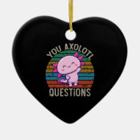 Jouw Axolotl Vragen Retro 90s Vintage Zonsondergan
