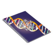 JOUW BOODSCHAP DNA Wetenschap Notitieboek (Rechterzijde)