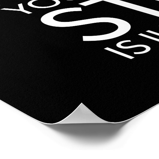 Jouw comeback verhaal - Succes Motivatie Poster (Hoek)