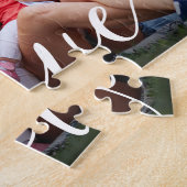 Jouw favoriete familiefoto Liefdesscript Legpuzzel (Zijkant)