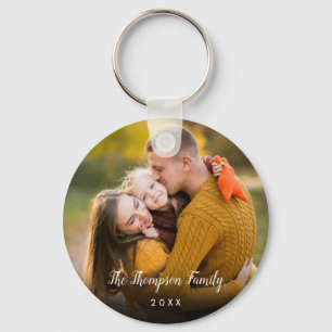 Jouw favoriete familiefoto sleutelhanger
