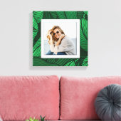 Jouw foto Greenery Canvas Afdruk (Insitu (Woonkamer))