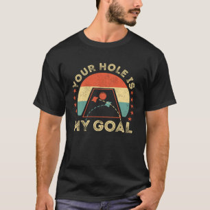 Jouw gat is mijn doel Pap Cornhole Champio T-shirt