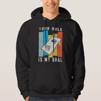 Jouw gat is mijn Goal Retro Style Corngat Bag Hoodie