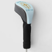 Jouw God is mijn God Golfheadcover (Schuin)