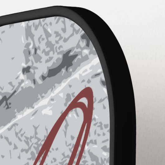 Jouw hart is mijn kompas. pickleball paddle (Links Detail)