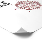 Jouw hart is mijn kompas. poster (Hoek)