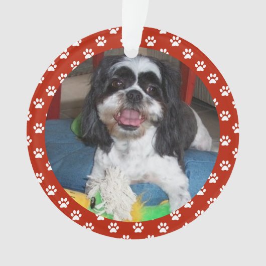 Jouw huisdier als ornament (voorkant)