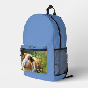 Jouw huisdier foto hond kat cavia gepersonaliseerd bedrukte rugzak