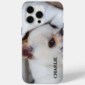 Jouw huisdier hond puppy aangepaste foto chihuahua Case-Mate iPhone case (Achterkant)