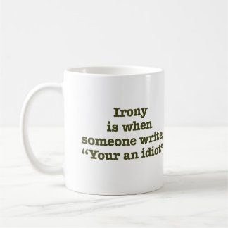 Jouw Idioot. Koffiemok