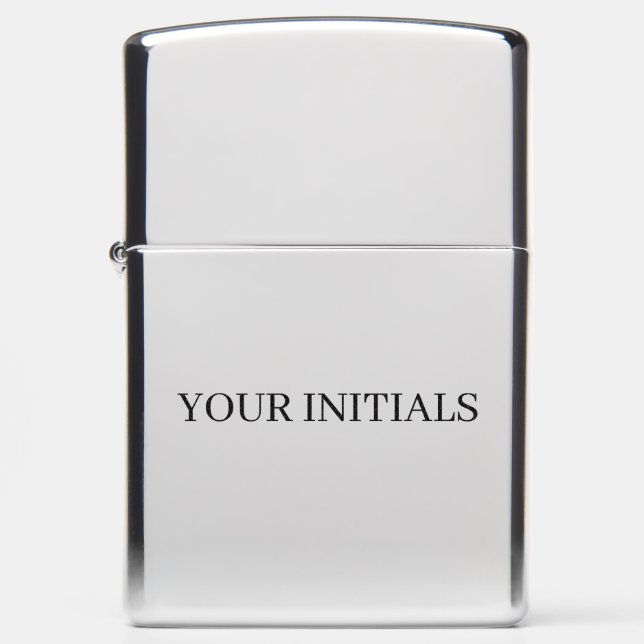 JOUW INITIALEN Aansteker – De Premium Cadeaueditie (Voorkant)