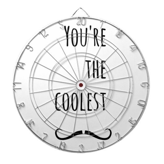 Jouw koelste snor dartbord (Voorkant)