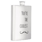 Jouw koelste snor heupfles (Rechts)