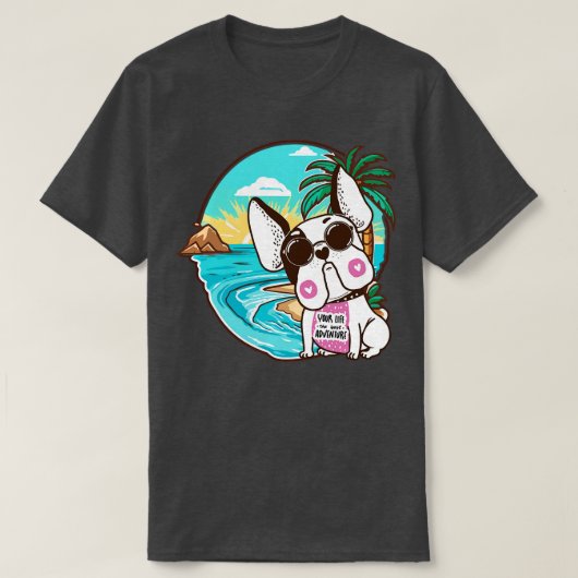 Jouw leven het beste avontuur t-shirt (Design voorkant)