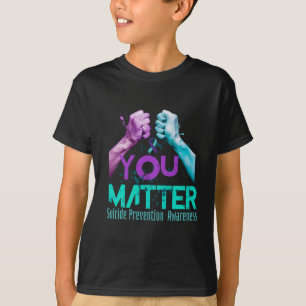 Jouw Leven Kies Om Door Te Gaan Zelfmoordpreventie T-shirt