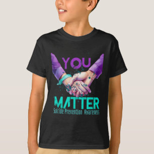 Jouw Leven Kies Om Door Te Gaan Zelfmoordpreventie T-shirt