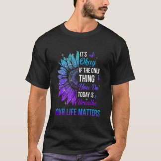 Jouw Leven Telt Preventie van Zelfmoord Bewustzijn T-shirt