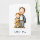 Jouw liefde heeft me de Kaart van Vaderdag gevormd (Voorkant)