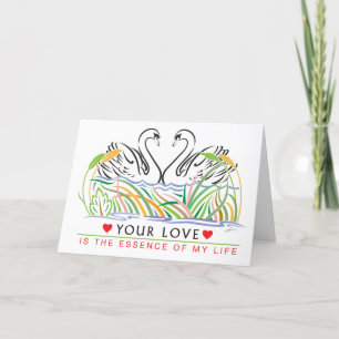Jouw liefde is de essentie van mijn Kaart in het l