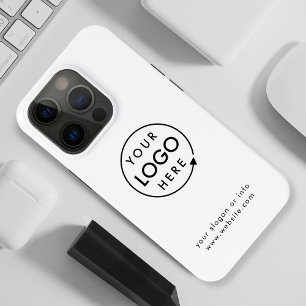 Jouw Logo Bedrijfs Modern minimalistisch minimal iPhone 15 Pro Hoesje