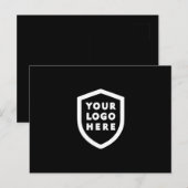 Jouw Logo | BedrijfsModern Briefkaart (Voorkant / Achterkant)