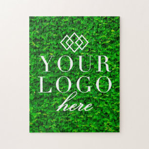 Jouw Logo hier Greenery Aangepaste puzzel voor p