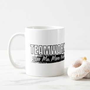 Jouw Logo Teamwerk Motiverend Personeel Bedrijf Koffiemok