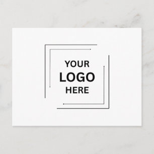 Jouw Logo Zakelijk Corporate Modern Professionee Briefkaart