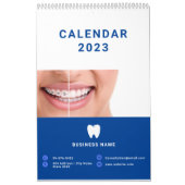 Jouw Logo | Zakendentist Modern minimalist Kalender (Hoes)
