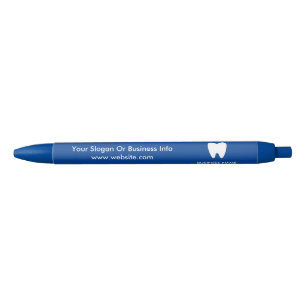 Jouw Logo Zakendentist Modern minimalist Zwarte Inkt Pen