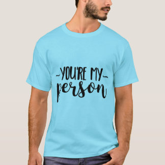 Jouw mijn persoon Mannen basic T-shirt