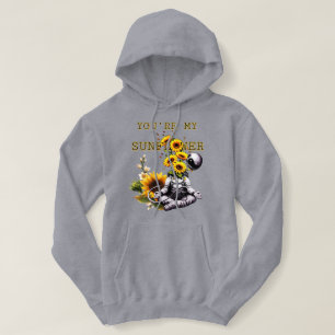 Jouw mijn zonnebloem hoodie