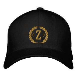 Jouw Monogram 3 Letters en Laurels Embroidery Pet